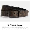 imageCoach Wide Harness CTS Belt TruffleBlack