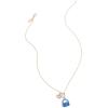 imageCoach Womens Collectible Signature Stone Jewelry CharmBlueRhodium
