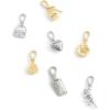 imageCoach Womens Collectible Signature Stone Jewelry CharmLock Key Gold