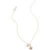 imageCoach Womens Collectible Signature Stone Jewelry CharmQuilted Heart Gold