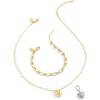 imageCoach Womens Collectible Signature Stone Jewelry CharmQuilted Heart Rhodium