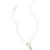 imageCoach Womens Collectible Signature Stone Jewelry CharmStitched Hangtag Gold