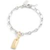 imageCoach Womens Collectible Signature Stone Jewelry CharmStitched Hangtag Gold