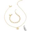 imageCoach Womens Collectible Signature Stone Jewelry CharmStitched Hangtag Rhodium
