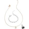imageCoach Womens Collectible Signature Stone Jewelry CharmTabby BlackRhodium