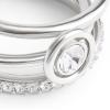 imageCoach Womens Halo Stackable Ring SetCrystalRhodium