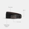 imageStitched Plaque CTSRev Lthr Belt