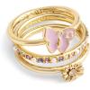 imageCOACH Signature Daisy Ring Set