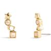 imageCOACH Womens Signature Mixed Charm Crawlers
