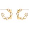 imageCOACH Womens Signature Star Charm Huggies