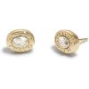 imageCOACH Womens Signature Stud EarringsCRYSTALGOLD
