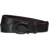 imageCoach Mens Signature Buckle Cut To Size Reversible 38 Mm Belt BlackOx Blood