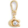 imageCoach Womens Collectible Signature Stone Jewelry CharmC Stone CrystalGold