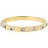 imageCoach Womens Pegged C Logo Hinged Bangle Bracelet