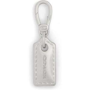 imageCoach Womens Collectible Signature Stone Jewelry CharmStitched Hangtag Rhodium