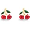 imageCOACH Womens Cherry Cluster Stud Earrings