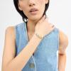 imageCOACH Womens Signature C Logo Hinged Bangle BraceletGold