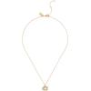 imageCOACH Womens Signature Pav C Necklace ampamp Earrings Jewelry Set