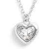 imageCOACH Womens Stone Heart Pendant Necklace