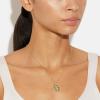 imageCoach Womens Quilted Padlock ampamp Key Necklace