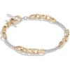 imageCoach Womens Signature Mixed Chain Bracelet