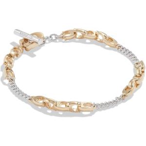 imageCoach Womens Signature Mixed Chain Bracelet