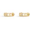imageCOACH Womens Signature C Open Hoop EarringsGold