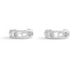 imageCOACH Womens Signature C Open Hoop EarringsRhodium