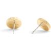 imageCOACH Womens Signature Mother of Pearl Coin Stud EarringsPearlGold
