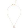 imageCOACH Womens Signature Pav Heart Necklace ampamp Earrings Jewelry Set