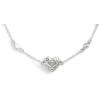 imageCOACH Womens Signature Quilted Heart Slider Bracelet