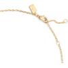 imageCOACH Womens Signature Stitched Hangtag Pendant Necklace