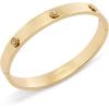imageCOACH Womens Signature Tea Rose Bangle Boxed Bracelet