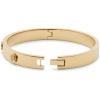 imageCOACH Womens Signature Tea Rose Bangle Boxed Bracelet