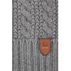imageCoach Mens Cable Cuff BeanieDove Grey