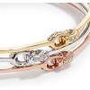 imageCoach Womens Signature C Logo Bangle Bracelet Set