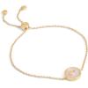 imageCoach Womens Signature Mother of Pearl Coin Slider BraceletPearlGold