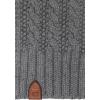 imageCoach mens Cable ScarfDove Grey