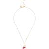 imageCOACH Womens Signature Cherry Pendant Necklace