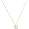 imageCoach Signature C Charm Starter NecklaceSHINY GOLD