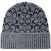 imageCoach Womens Metallic Signature C Jacquard BeanieBlack