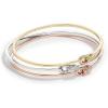 imageCoach Womens Signature C Logo Bangle Bracelet Set