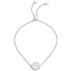 imageCoach Womens Signature Mother of Pearl Coin Slider BraceletPearlRhodium