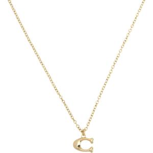 imageCoach Signature C Charm Starter NecklaceSHINY GOLD