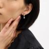 imageCOACH Pave Enamel Heart Huggie EarringsMULTIGOLD