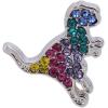 imageCOACH Pave Rexy Stud EarringsMULTIRHODIUM