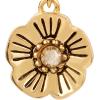 imageCOACH Tea Rose Huggie EarringsGOLDEN SHADOWGOLD