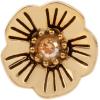 imageCOACH Tea Rose Stud EarringsGOLDEN SHADOWGOLD