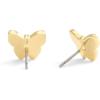 imageCOACH Womens Signature Butterfly Stud Earrings