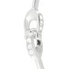 imageCOACH Womens Signature C Hoop EarringsCRYSTALRHODIUM